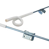 20 X 250mm Offset Double Outrigger Pigtail Post Insulator Electric Fence Picket