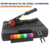 1430pcs Rivnut Rivet Nut Riveter Nutsert Gun Tool Kit