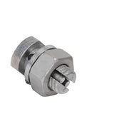 50x Galvanised Electric Fence Split Bolt Wire Joint Clamp Cable Joiner Connector