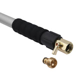 Telescopic Gutter Cleaner Cleaning Tool Car Washer Shovel Hook Spray Gun Brush