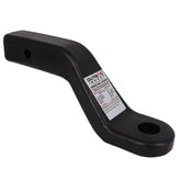 4500KG Solid Steel Forged Ball Mount 4" Drop 2"x2" Hitch TowBar Tow Ball Tongue