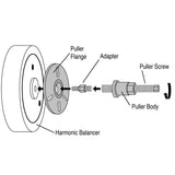 APT Taiwan Harmonic Balancer Remover Tool Puller Installer Tool Set Heavy Duty