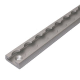 L Track Anchor Track 1M - 2 Tracks with 4 Single Stud Rings