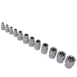 High Quality E-Torx Socket Spanner set 3/8" 1/4" Drive CR-V Star Socket