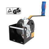 Professional 2000lbs / 900kgs Worm Winch Worm Gear Drive Non-Brake 41:1 Ratio