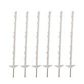 20X MULTI WIRE STRIP GRAZE POLY TREAD IN POSTS TAPE ELECTRIC FENCE POST FENCING