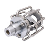 High Pressure 3 Inch Duct Cleaner Adjustable Nozzle Rotating Cleaning 4000 PSI