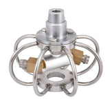 High Pressure 6" Duct Cleaner Fixed Nozzle Rotating Cleaning 4000 PSI