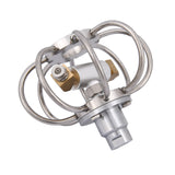 High Pressure 6" Duct Cleaner Fixed Nozzle Rotating Cleaning 4000 PSI