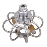 High Pressure 6" Duct Cleaner Fixed Nozzle Rotating Cleaning 4000 PSI