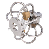 High Pressure 6" Duct Cleaner Fixed Nozzle Rotating Cleaning 4000 PSI