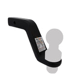 Forged Solid Steel 4500Kg 6" Drop Towbar Tongue Tow Ball Mount Hitch 2"x 2"