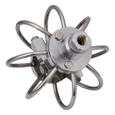 High Pressure 6" Duct Cleaner Adjustable Nozzle Rotating Cleaning 4000 PSI