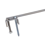 10X 250mm Offset Pigtail Insulator Outrigger Electric Fence Star Picket Post