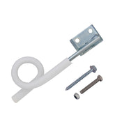 10X 150mm Offset Pigtail Insulator Outrigger Electric Fence Star Picket Post