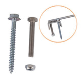 50X 150mm Offset Pigtail Insulator Outrigger  Electric Fence Star Picket Post