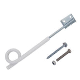 100X 250mm Offset Pigtail Insulator Outrigger Electric Fence Star Picket Post