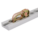 2X L Track Double Stud Fitting Anchor Track Lashing Tie Down point BS 6000 lbs / 2750 kg