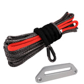 BLK Dyneema Winch Rope 10MM x 30M 254mm Offset Fairlead Synthetic 4WD Tow