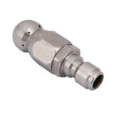 Industrial Grade 1/4" Nozzle Set Turbo Nozzle Drain Clean Root Cut 4000 psi