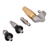 Industrial Grade 1/4" Nozzle Set Turbo Nozzle Drain Clean Root Cut 4000 psi