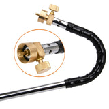 Pro Grass Burner Weed Killer Kit Shrub Garden Tools Butane Gas Torch