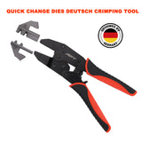 Delphi Weather Pack Connector Terminal Ratcheting Crimping Tool Quick Change Die