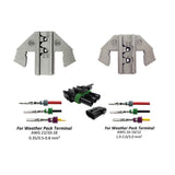 Delphi Weather Pack Connector Terminal Ratcheting Crimping Tool Quick Change Die