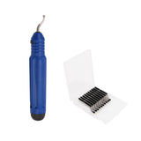 Pocket Deburrer Deburring Tool 365° Swivel Head Blades Tools Steel Plastic