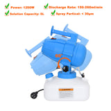 Electric 3 Jet ULV Cold Fog Disinfection Sanitizer Sprayer Fogger Machine Gun