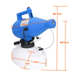 Handheld ULV Cold Fog Sanitizer Sanitizing Sprayer Disinfectant Fogger Gun 4.5L
