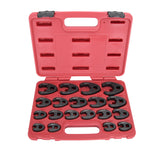 APT Taiwan 19pcs Flare Nut Crowfoot Crows foot Spanner Wrench Set Cr-Mo 8-32mm
