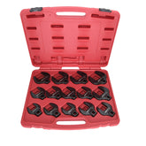 APT Taiwan 1/2" Dr Crowfoot Spanner Matric Flare Nut Wrench Set Cr-Mo 27-50mm