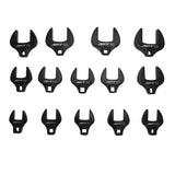 APT Taiwan 1/2" Dr Crowfoot Spanner Matric Flare Nut Wrench Set Cr-Mo 27-50mm