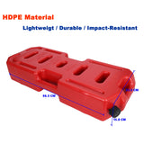 Heavy Duty 30L Jerry Can Fuel Petrol Container Spare Tank 4WD Off Road RED