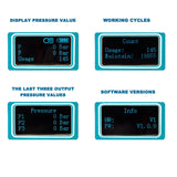 Battery Powered Hydraulic Pump Portable 700 bar 2 pcs 5.0Ah 18V Battery