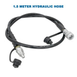 Battery Powered Hydraulic Pump Portable 700 bar 2 pcs 5.0Ah 18V Battery