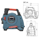 Battery Powered Hydraulic Pump Portable 700 bar 2 pcs 5.0Ah 18V Battery