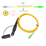 3 Meters PON Optitap Fibre Patchcord SC - APC For MPT and SMP Testing G657A2