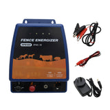 45KM 4.8J Electric Fence Energiser Energizer IPX6 12V Battery 220-240V Adaptor
