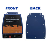 45KM 4.8J Electric Fence Energiser Energizer IPX6 12V Battery 220-240V Adaptor