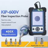 Komshine KIP-600V Fiber Optic Inspection Probe 400X FC/SC/ST/E2000/LC/MU/MPO