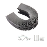 6000Pcs V Nails Wedges (7mm–15mm) for Pneumatic Nailer Picture Framing Joiner