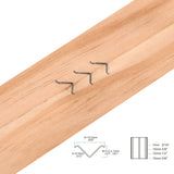 6000Pcs V Nails Wedges (7mm–15mm) for Pneumatic Nailer Picture Framing Joiner