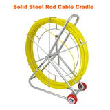 6.0mm X 120M Cable Rodder Snake Rod Reel Fish Tape Puller NBN Tool