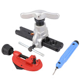 Flaring Flare Tool Kit Deburrer Tool Copper Tube Cutter Eccentric Cone
