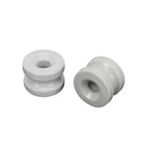 10 X Porcelain Reel Insulator Electric Fence Fencing Wire Poly Tape Rugged Large