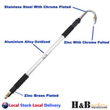 Telescopic Gutter Cleaner Cleaning Tool Wand Car Washer Brush