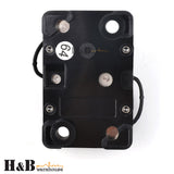 2x 120A AMP Circuit Breaker Dual Battery IP67 Waterproof 12V 24V Fuse Reset