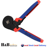 1900 Pcs Bootlace Wire End Ferrules 0.25- 16mm² Self Adjusting Crimping Pliers